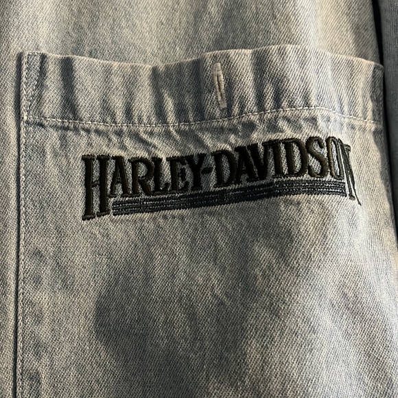 Harley Davidson jean flannel - Picture 3 of 3